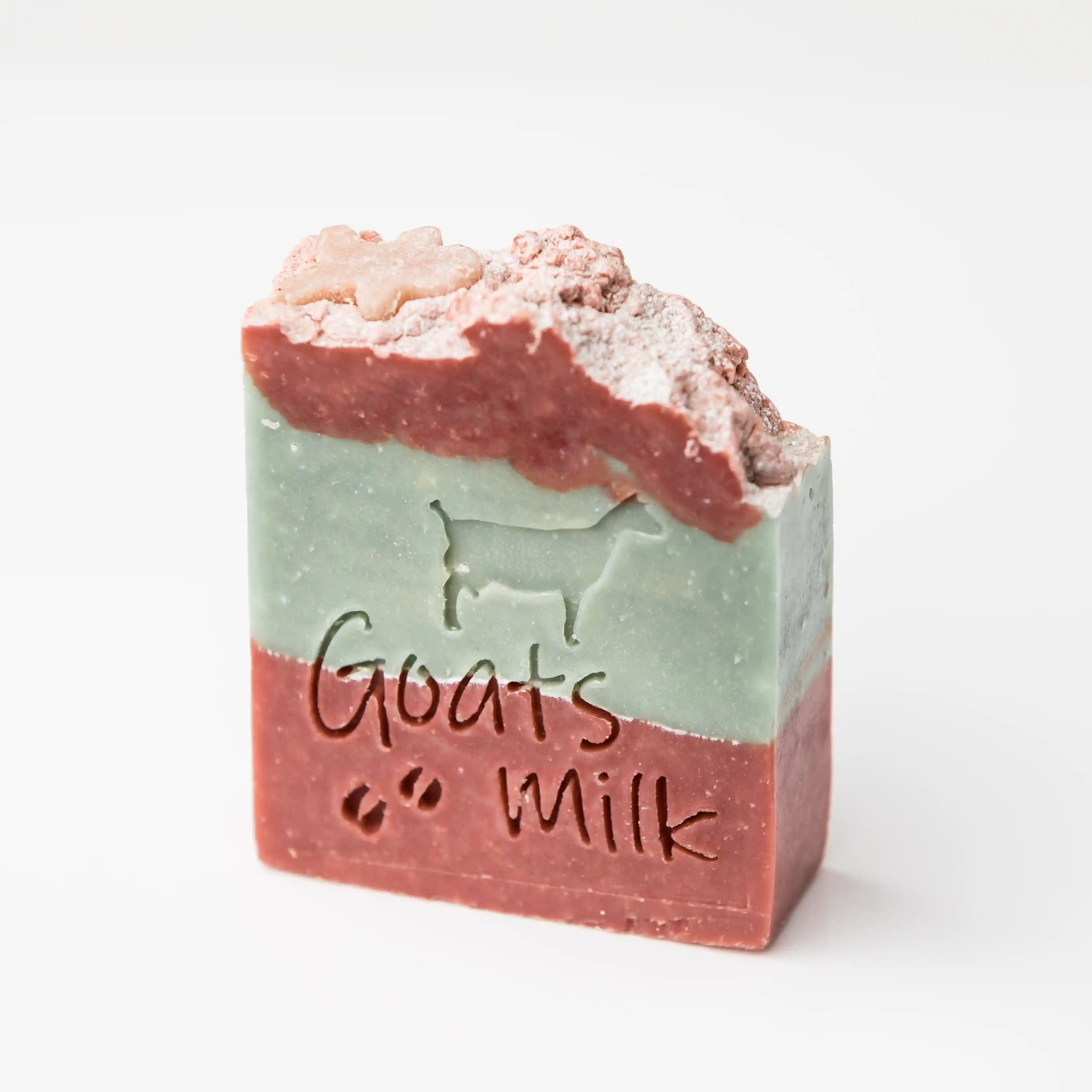 Gingerbread Layered Goat Milk Soap