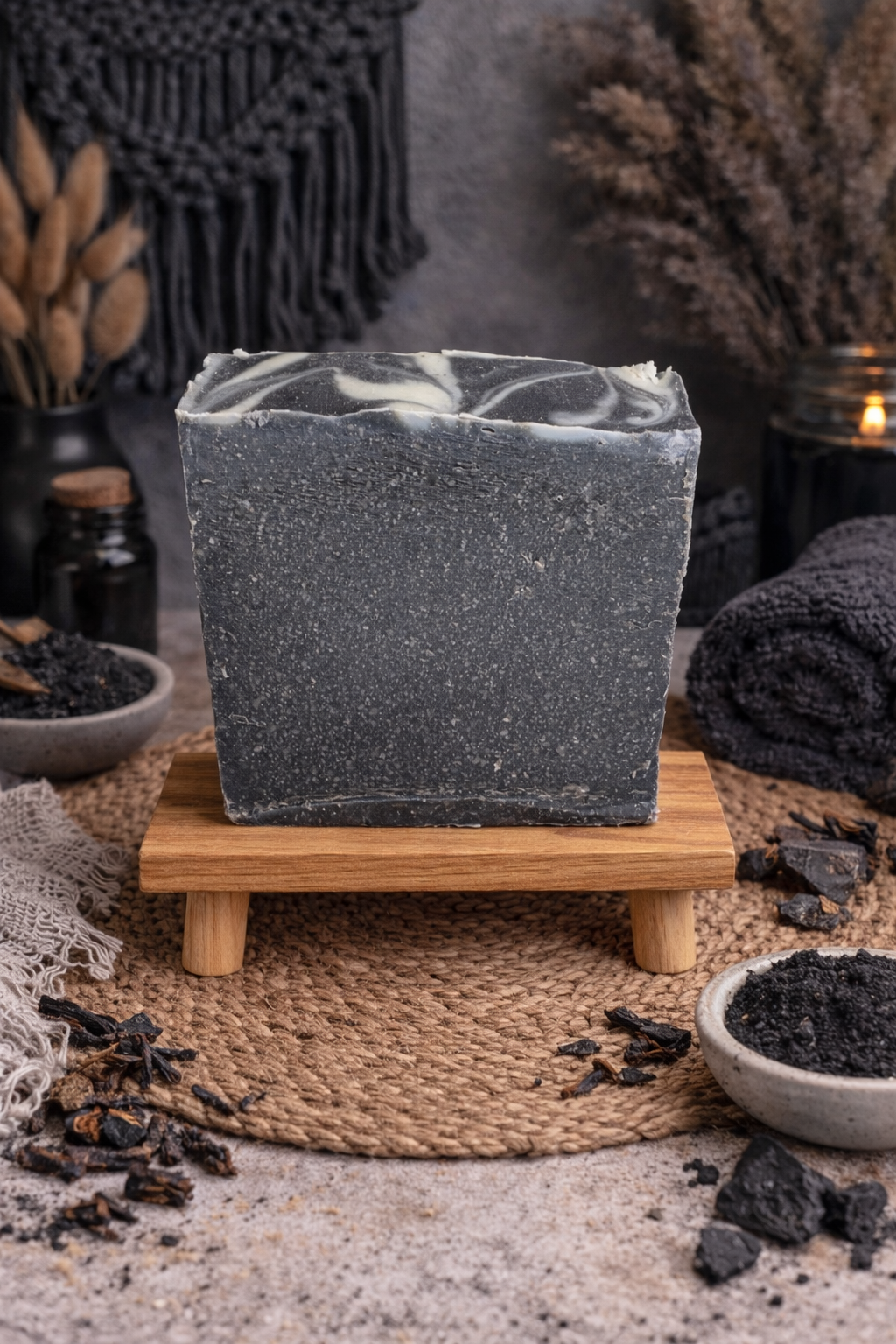 Activated Charcoal Goat Milk Soap