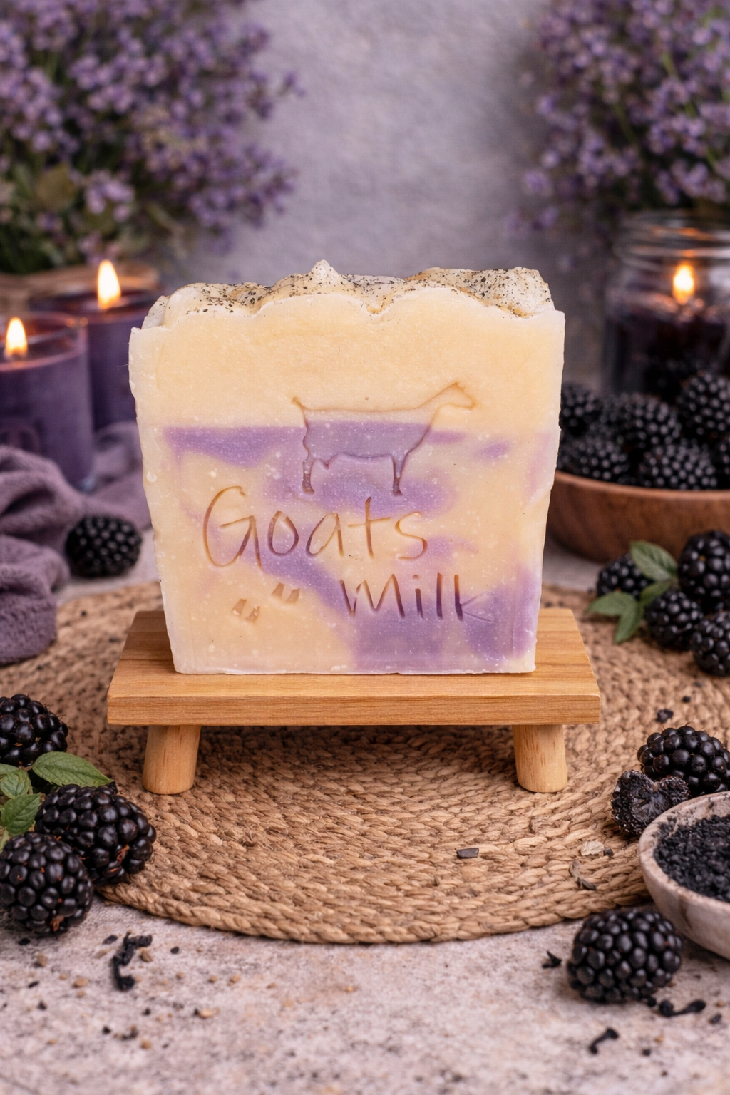 Blackberry Goat Milk Soap