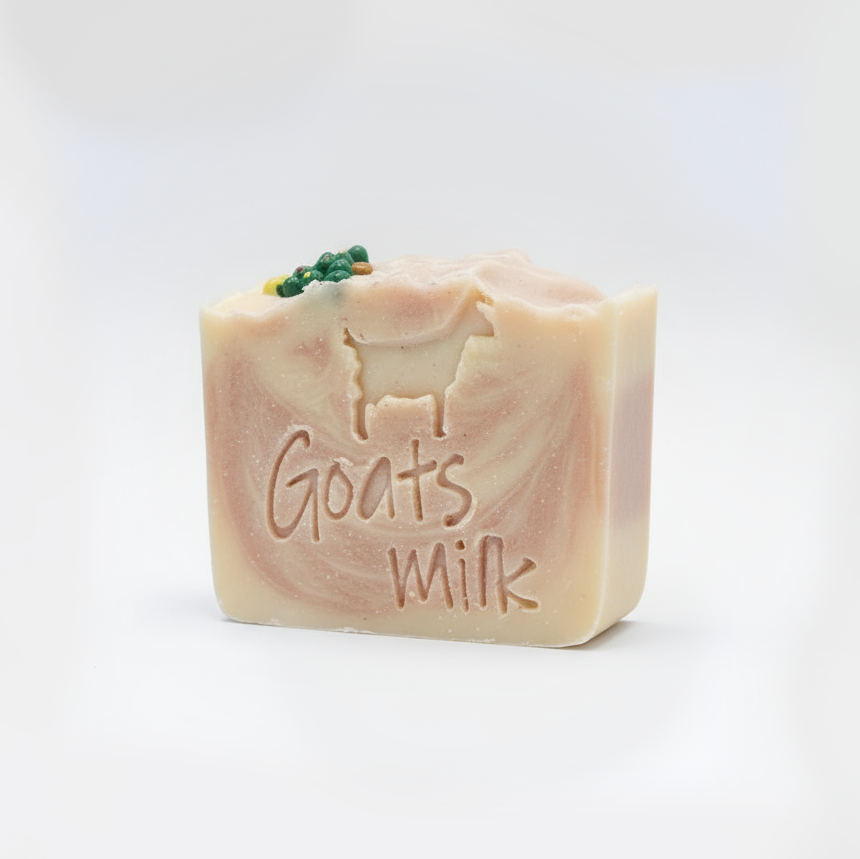 Candy Cane Goat Milk Soap