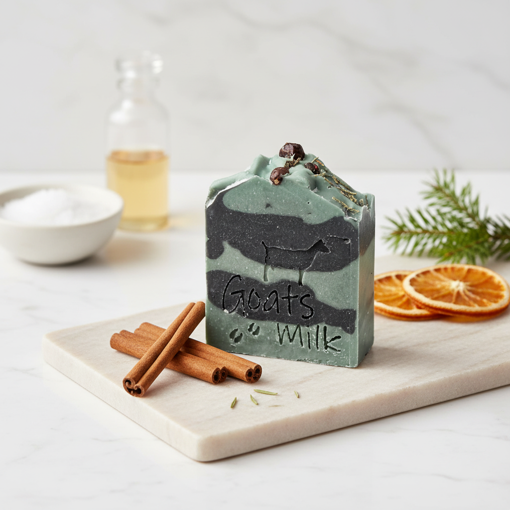 Balsam and Spice Goat Milk Soap