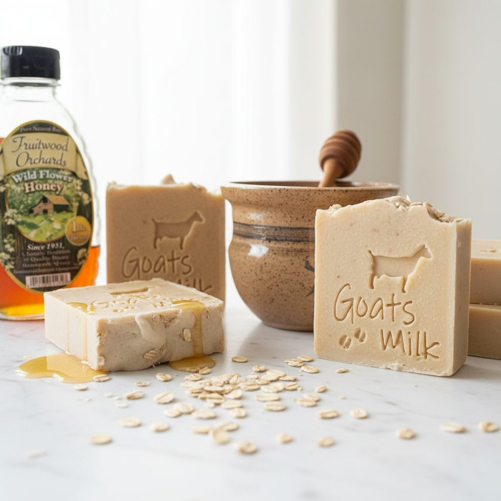 Oatmeal Milk & Honey Goat Milk Soap